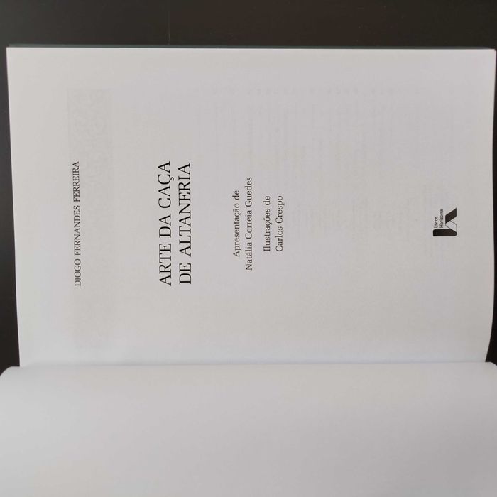 Arte da Caça de Altaneria - Diogo Fernandes Ferreira