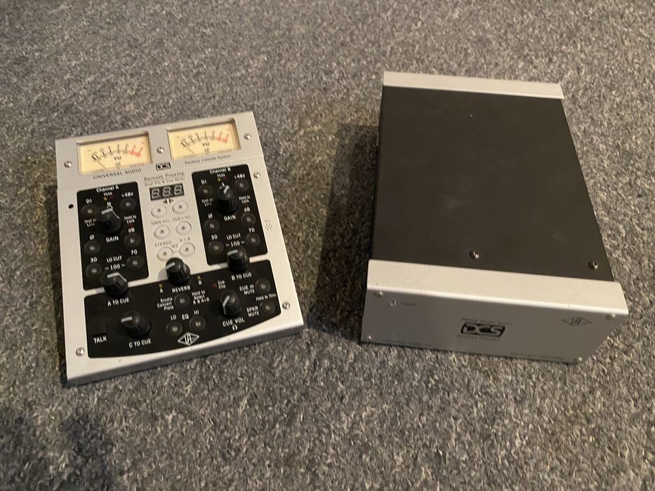 Universal Audio preamp DCS stereo + odsłuch bezlatencyjny