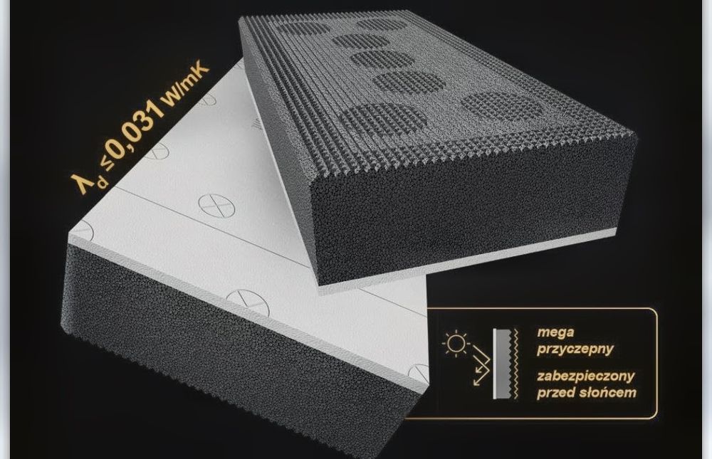 Styropian swisspor mega White grafitowy