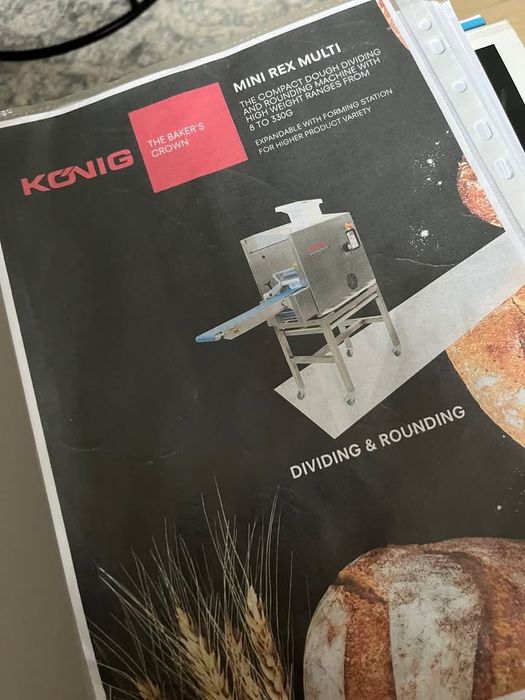 Konig Mini Rex Multi - dzielarka, zaokrąglarka, zaokrąglarko-dzielarka