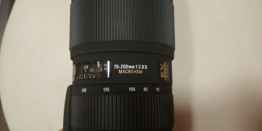 Об'єктив Sigma 70-200mm f/2.8 II Ex Dg Macro HSM байонет 4/3
