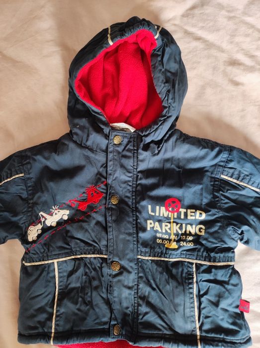 Курточка демісезонна куртка на хлопчика 68 см весна Topolino на флісі