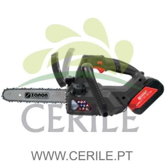 Motosserra podadora a Bateria ZANON ZP-200 KIT 2 baterias de lítio 5Ah