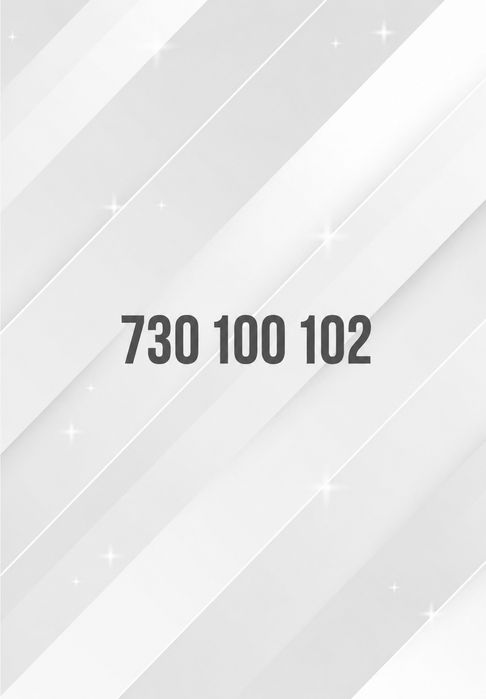 730.100.102 Złoty numer