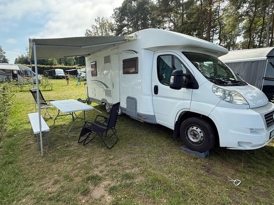 Kamper Fiat Ducato Półintegra