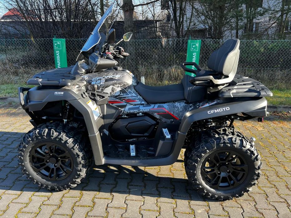 CFMoto CForce Overland 625 zderzk szyba rozpinany tylny most felgi 14"