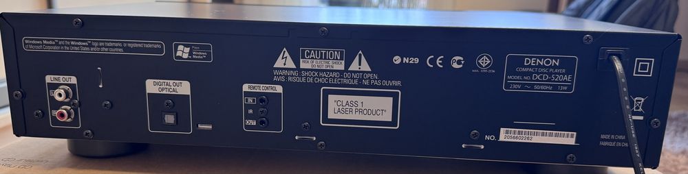 Denon DCD -520AE