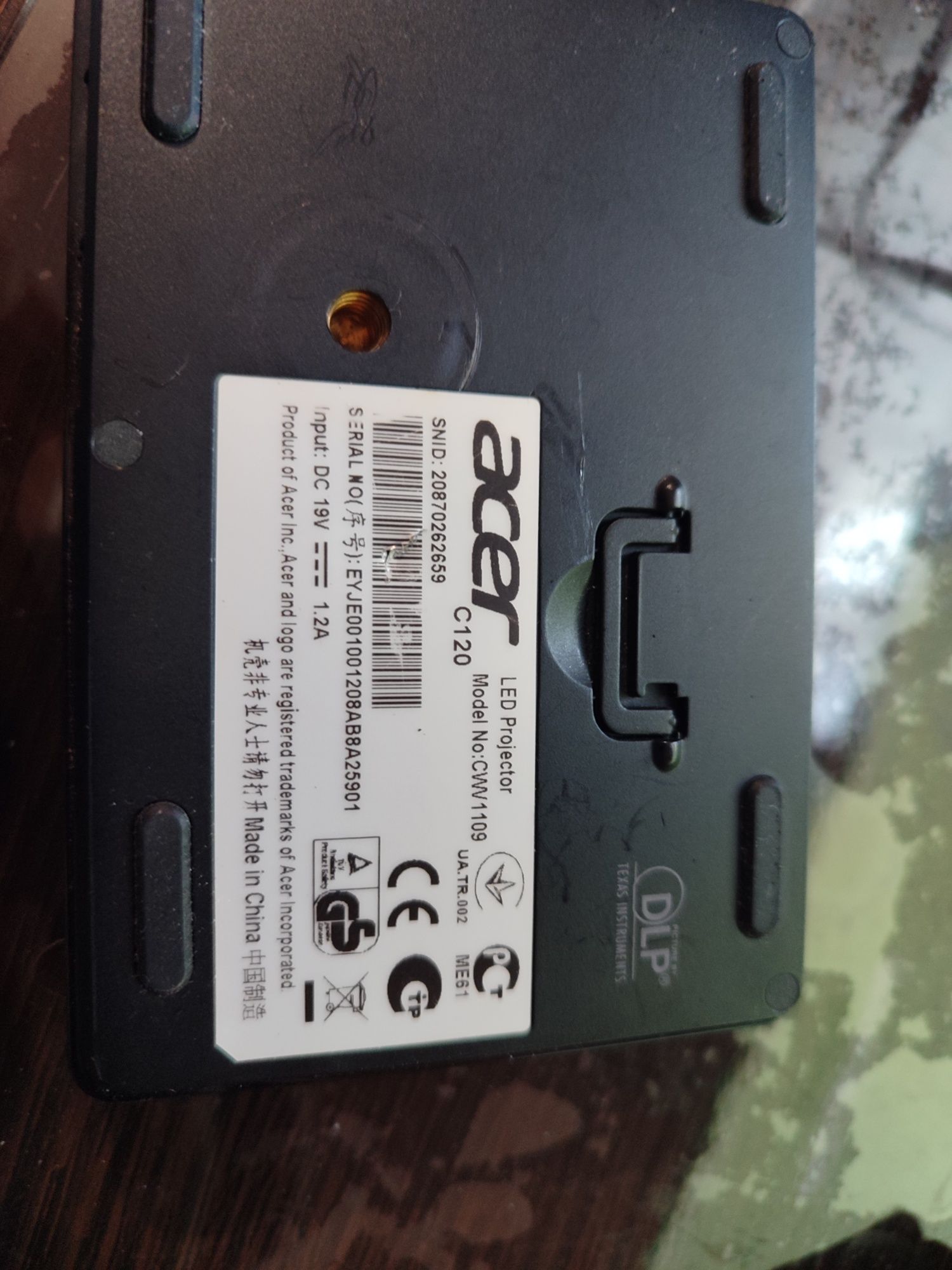 Портативный вечный проектор Acer, бесконечная лампа: 3 000 грн ...