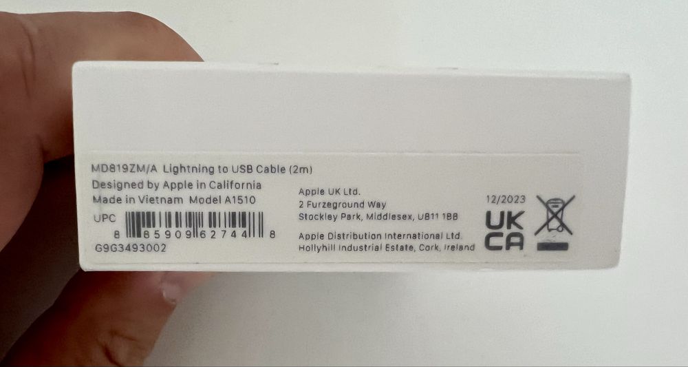 Кабель зарядки Lightning 2m для IPhone (original)