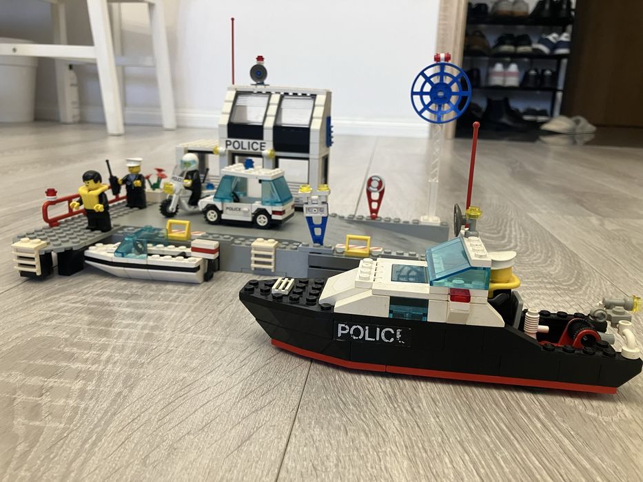 Lego system city town 6540 - Pier Police