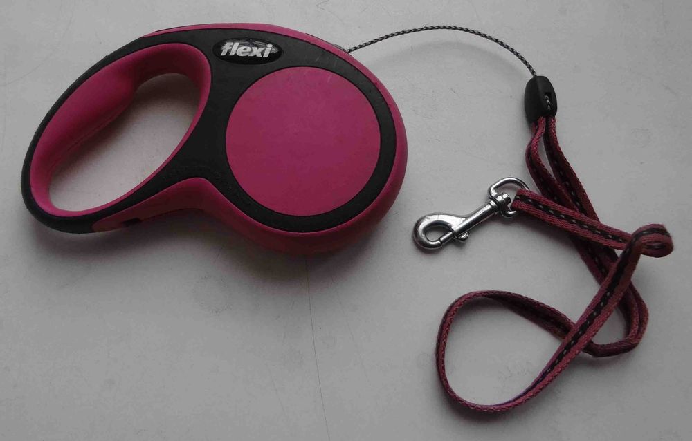 Поводок для собак flexi classic S, лента, до 15 кг