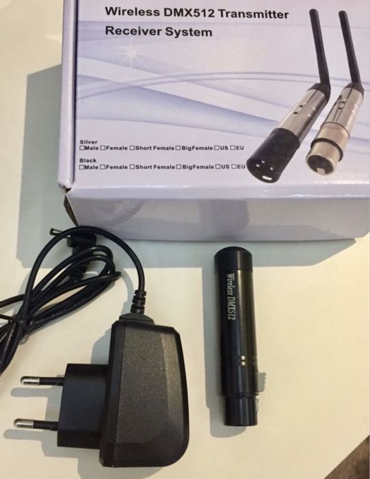 Безпровідний радіодатчик Dmx 512 transmitter 2.4Ghz(beam,wash,led par)