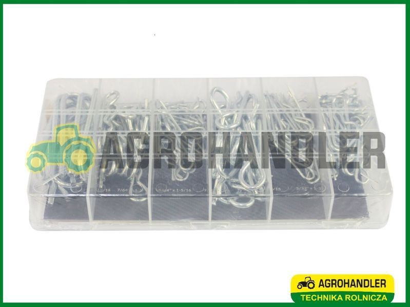 Zestaw zawleczek sprężynowych 150 szt