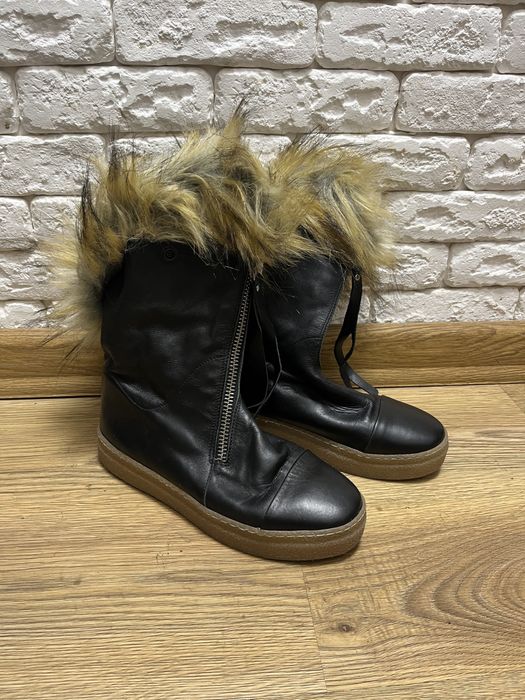 Чорні жіночі черевики шкіра