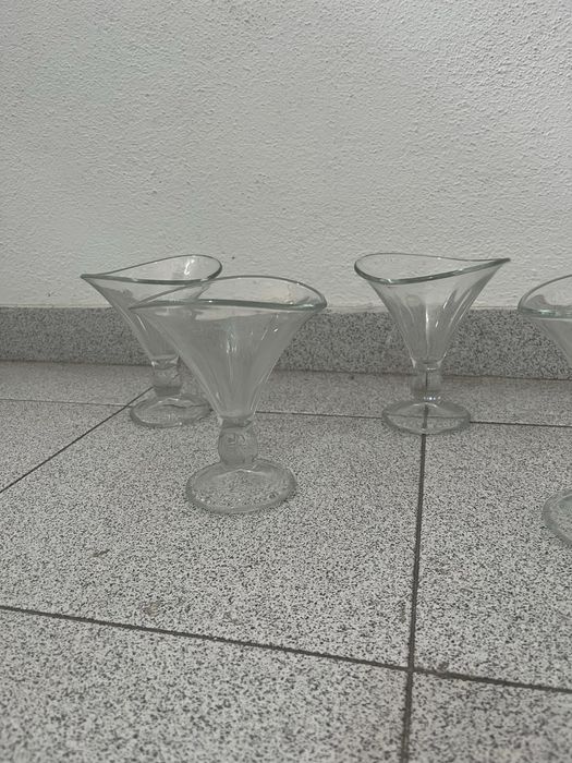 6 Taças de sobremesa