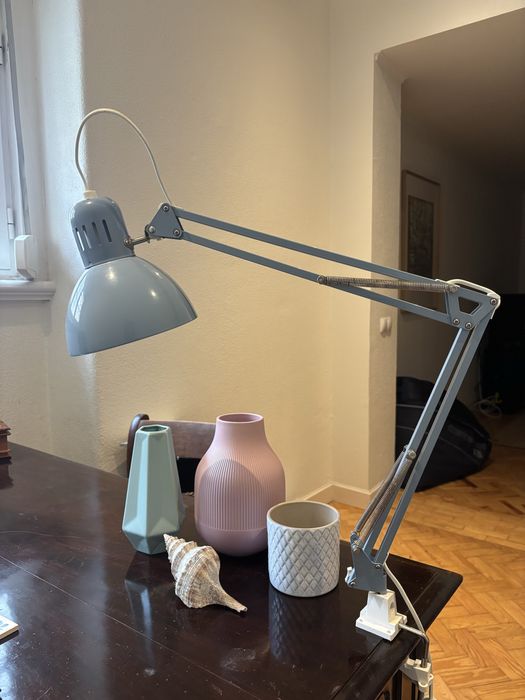 Candeeiros x3, um de cada cor