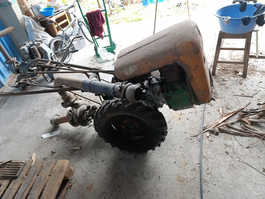 Motor de tirar água, Motocultivador com bomba caprari de 4 polegadas