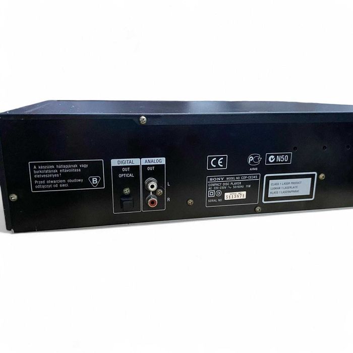 Sony Multi Play Compact Disc Player CDP-CE345