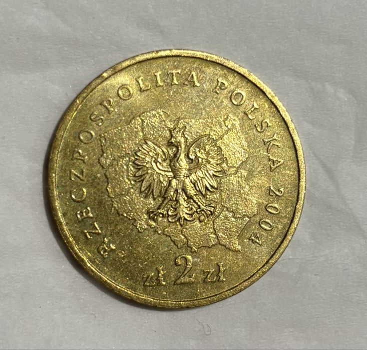 Moneta 2 zl Wojewodztwo podkarpackie 2004 r