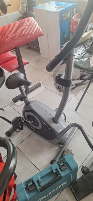 Rowerek do ćwiczeń czarno szary .
