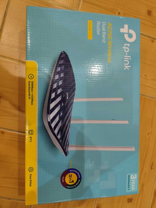 Роутер TP-link AC750.  НОВЫЙ !