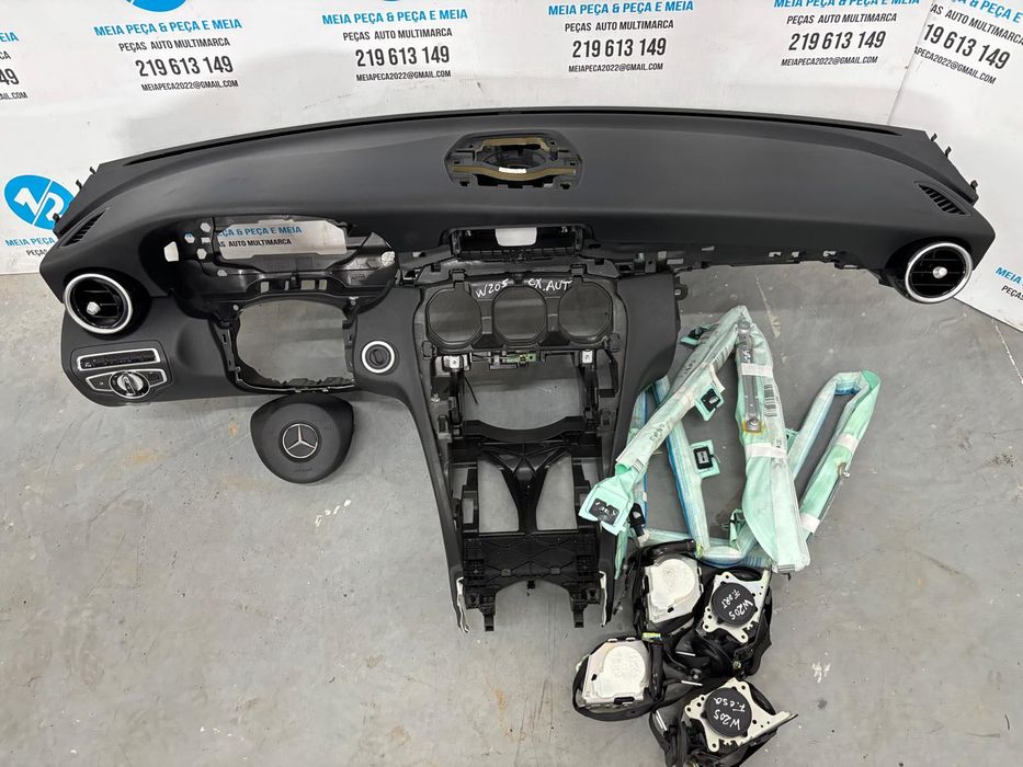 Kit Air Bags Mercedes W205 de caixa Automatica de 2018