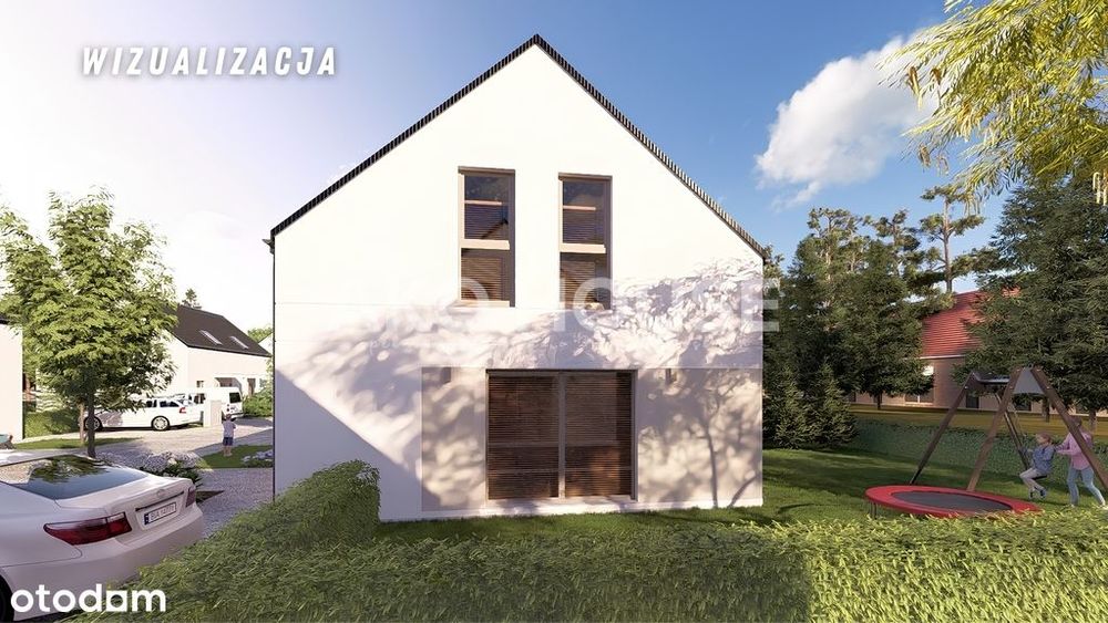 BLIŹNIAK | 116 m2 | 5 pokoji | Krynice | Las - 0%