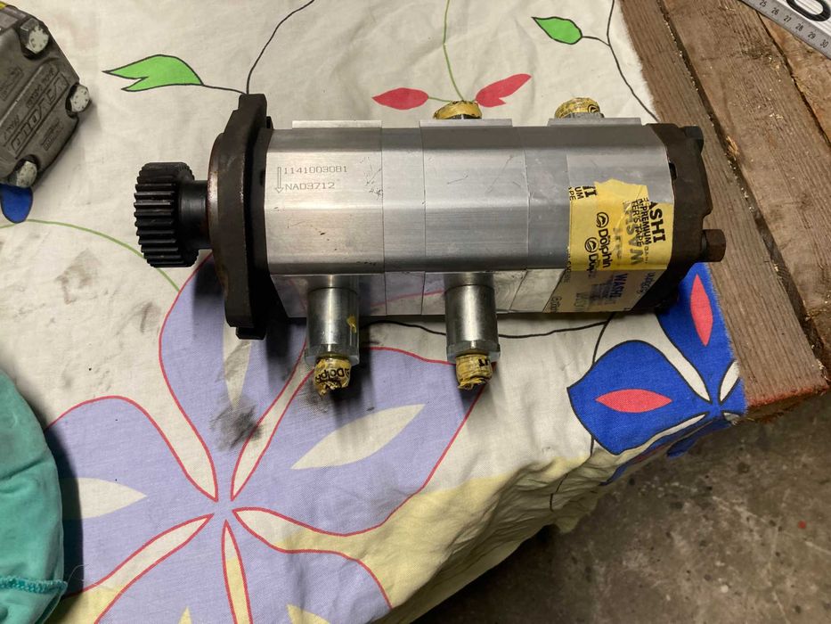 silnik deutz F3L, turbo, pompa