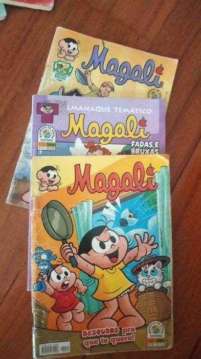 Vendo Banda Desenhada Comix, Magali, Cebolinha Disney Especial, Hiper Disney e Turma da Mônica