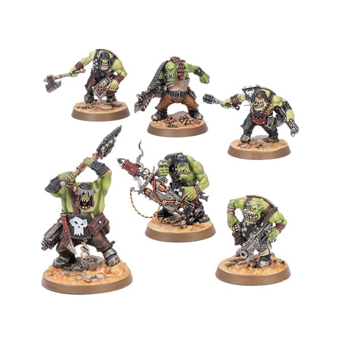 Warhammer 40k Armageddon - Ork-Boyz + Ork-Nob