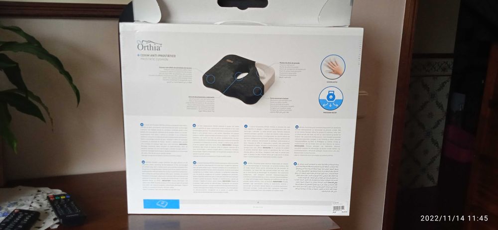 Almofada ortopédica em espuma poliuretano