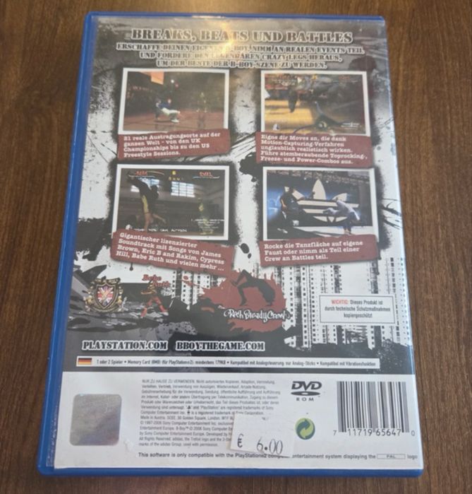 B-boy PlayStation 2
