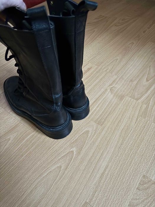 Buty/ kozaki czarne "Zara"