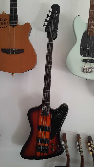 Baixo Elétrico – Epiphone Thunderbird IV / T-Bird Pro (Sunburst)