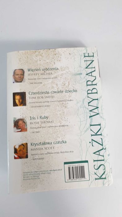 Książki wybrane: Więzień urodzenia/Czterdzieste czwarte dziecko/Iris