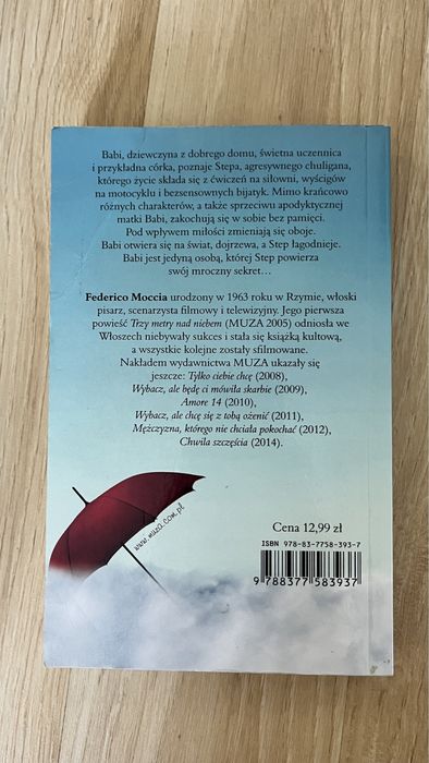 Trzy metry nad niebem Federico Moccia