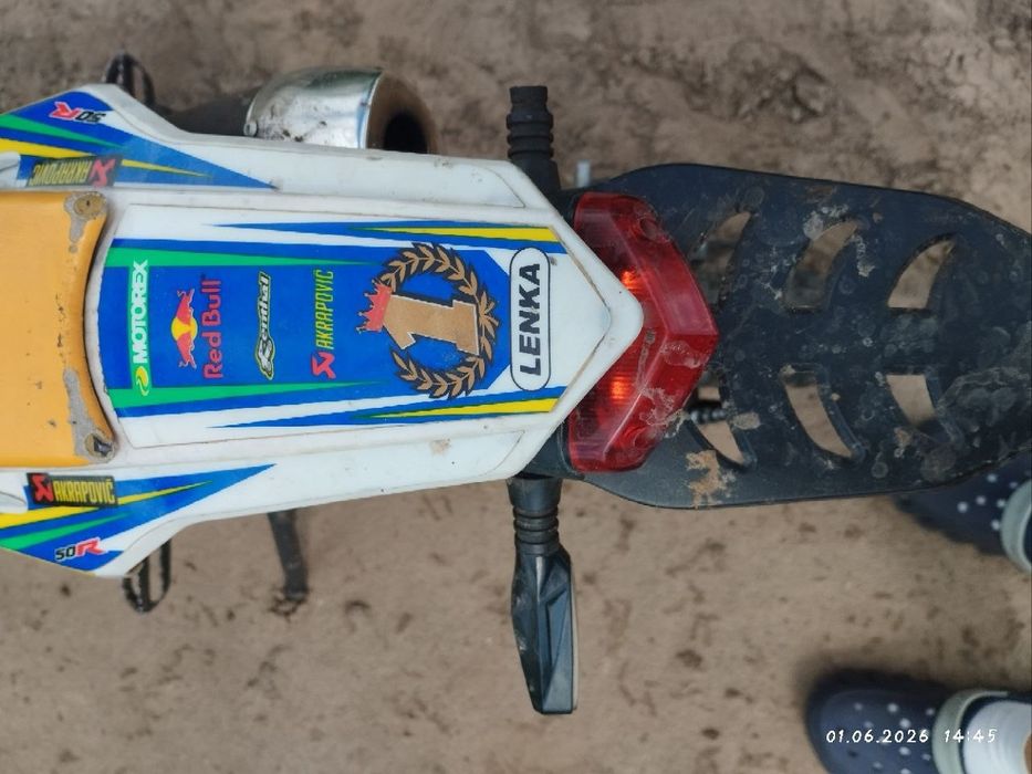 Пітбайк 110 см³, автомат, дискові гальма, гарний стан