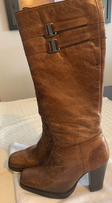 Botas cano alto, Lanidor, camel