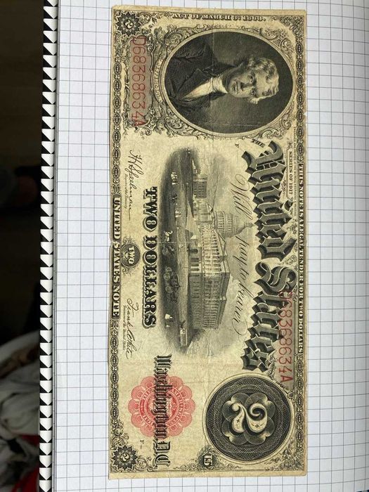 2 dolary, 1917. Stany Zjednoczone Ameryki (USA )