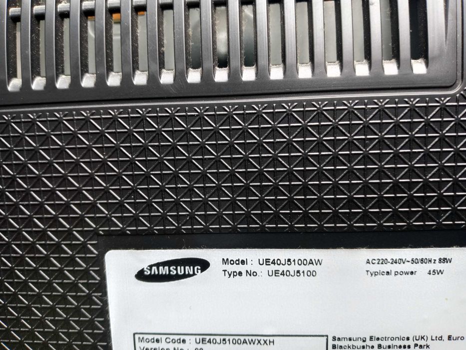Płyta główna TV Samsung UE40J5100AW zasilacz stopa
