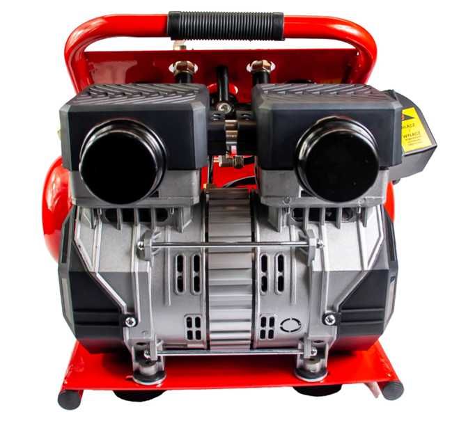 Kompresor Bezolejowy Wyciszony 6L Kupczyk FLO-6  1,1 KW   167 l/min