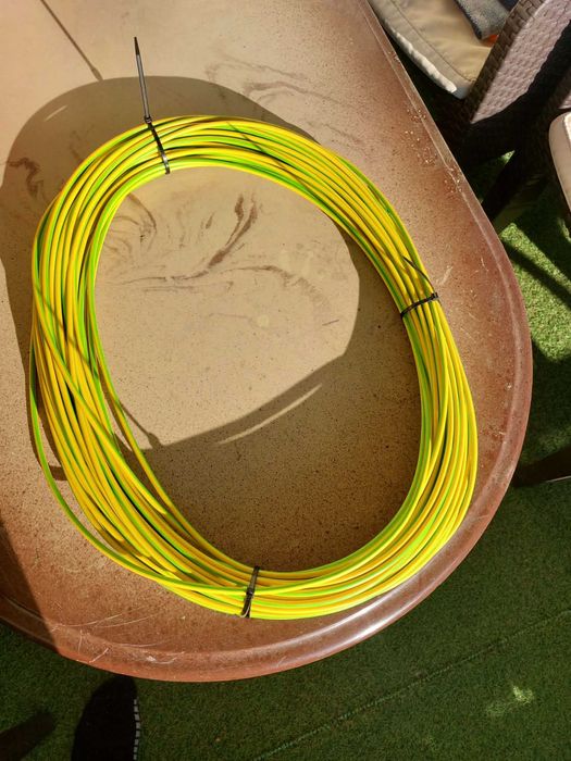 Przewód instalacyjny H07V‑K (LgY) 10 żółto‑zielony /55m/