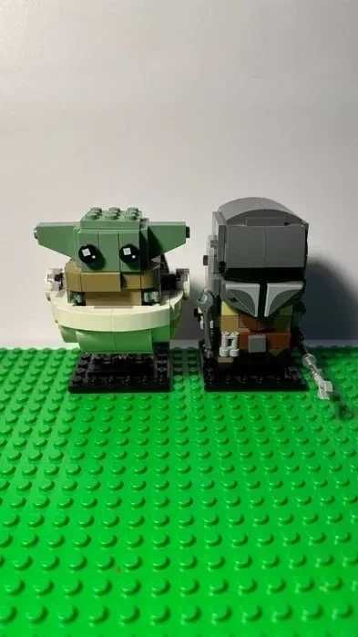 LEGO 75317 BrickHeadz - Mandalorianin i Dziecko