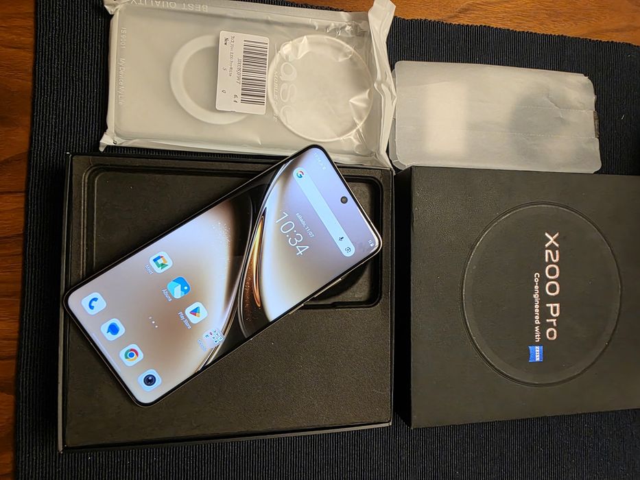 Vivo X200 Pro 16GB+16GB 512GB NOVO. Troca/retoma. Fatura, garantia, caixa, Acessórios, capas