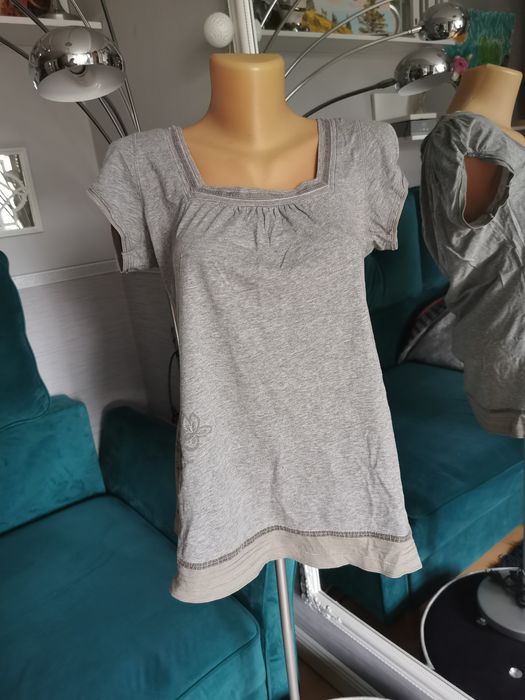 Szara bluzka Marks&Spencer 100 %bawełna