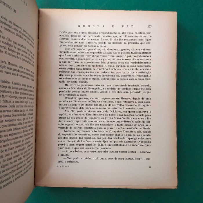 Guerra e Paz (3 vols.) de Leão Tolstói (trad. José Marinho)