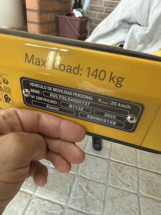 Trotinete Xiaomi 6 Ultra (Semi-Nova)