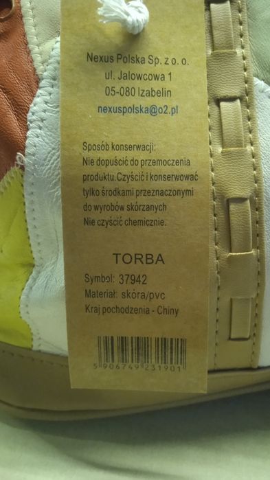 NOWA Torebka damska kolorowa