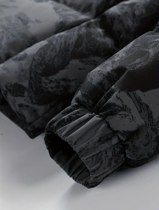 Мужская зимняя утепленная пуховая непромокаемая куртка.Розмір S-XXL