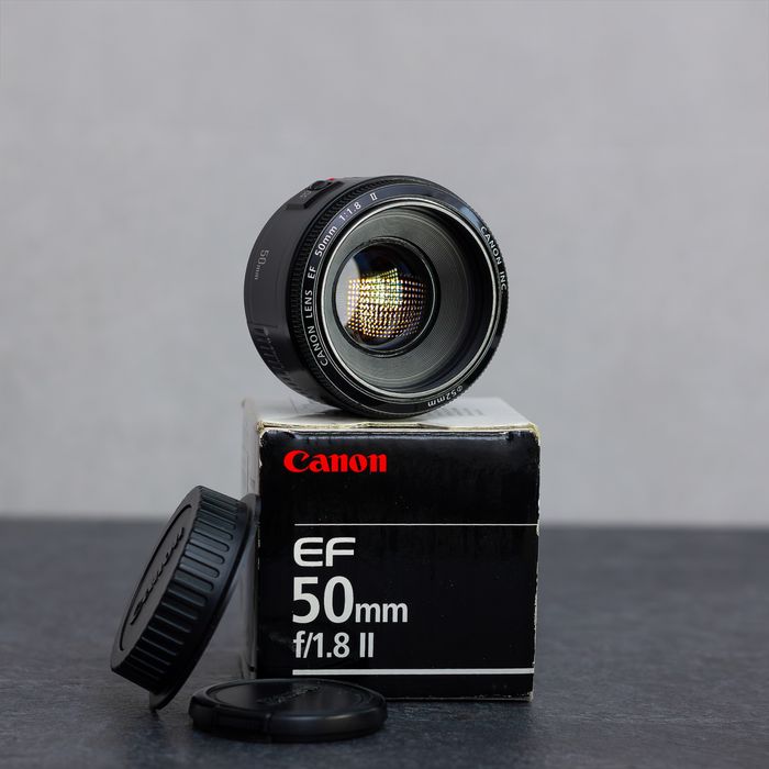 Canon EF 50mm f1.8 II портретний об'єктив